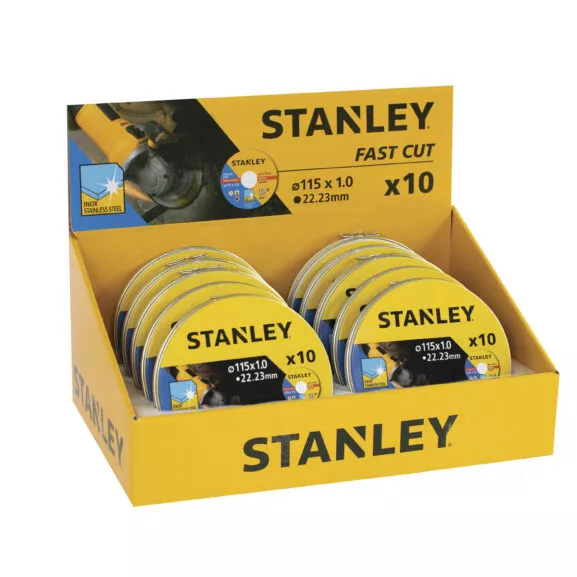 LATA 10 DISCOS INOX 115x1x22 STANLEY - Image 2