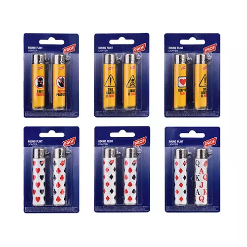 BLISTER DOS MECHEROS REDONDOS PIEDRA