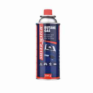 BOTELLA GAS BUTANO 220G SILVER MATCH