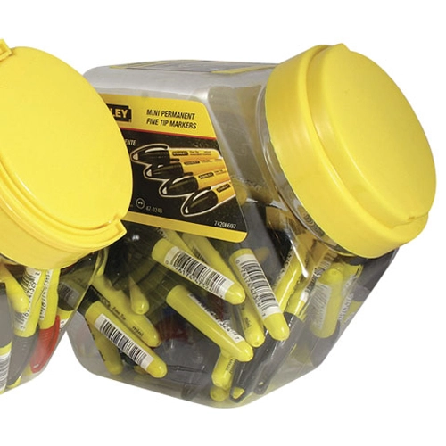 ROTULADOR PUNTA FINA NEGRO (EXP.72pzs)