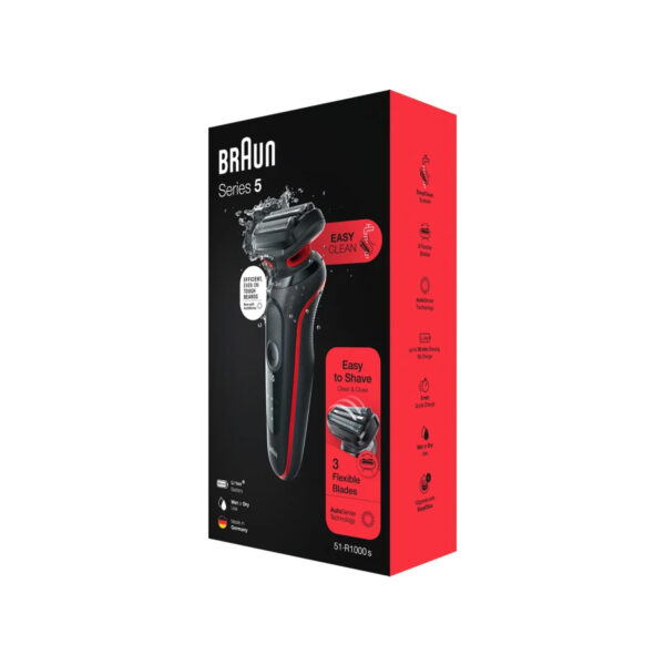 MAQUINA DE AFEITAR SERIES 5 ROJA BRAUN - Image 6