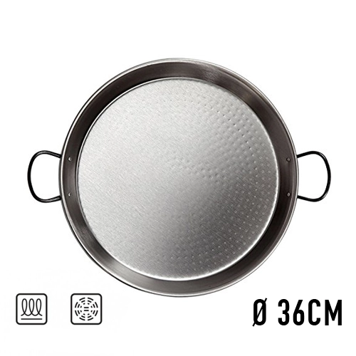 PAELLERA 36CM A.PULIDO 7 RAC.VITRO-INDUC