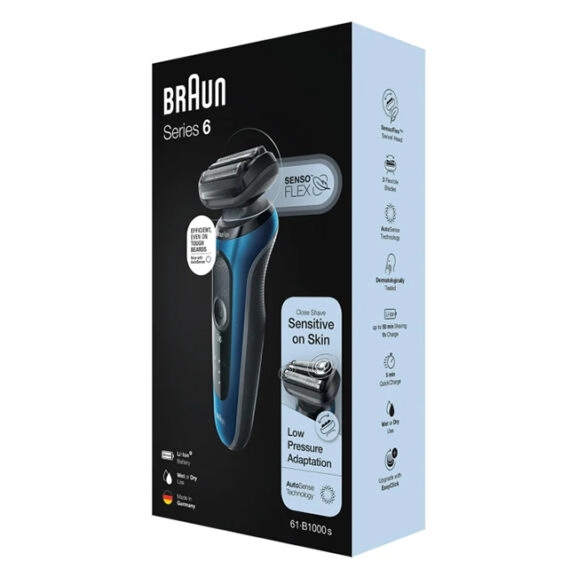 MAQUINA DE AFEITAR SERIES 6 AZUL BRAUN - Image 7