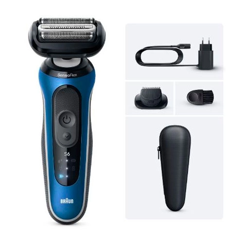 MAQUINA DE AFEITAR SERIES 6 AZUL BRAUN