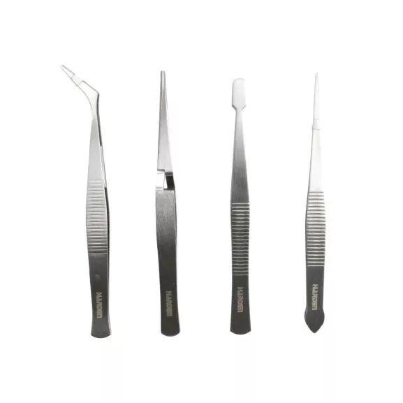 JUEGO DE 4 PINZAS DE PRECISIÓN HARDEN - Image 2