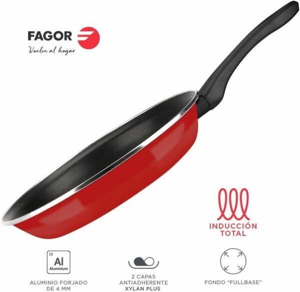 BATERÍA COCINA MAXIMA ROJA 5PIEZAS FAGOR - Image 2