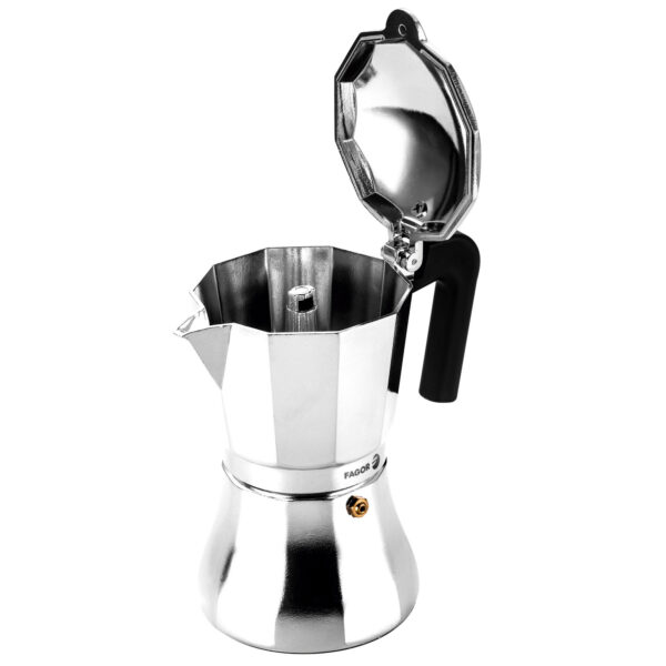CAFETERA ALUMINIO INDUCCIÓN 12 TAZAS FAG - Image 2