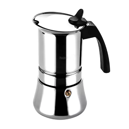 CAFETERA ACERO INOX. INDUCCIÓN 10 TAZAS