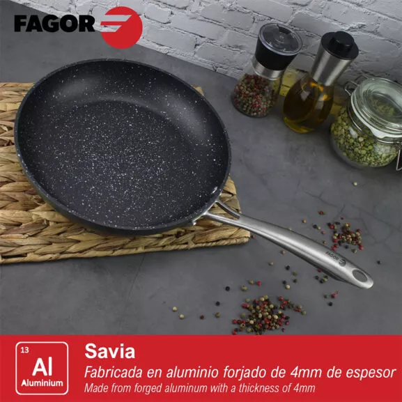 SARTEN ALUMINIO FORJADO SAVIA 24CM FAGOR - Image 3