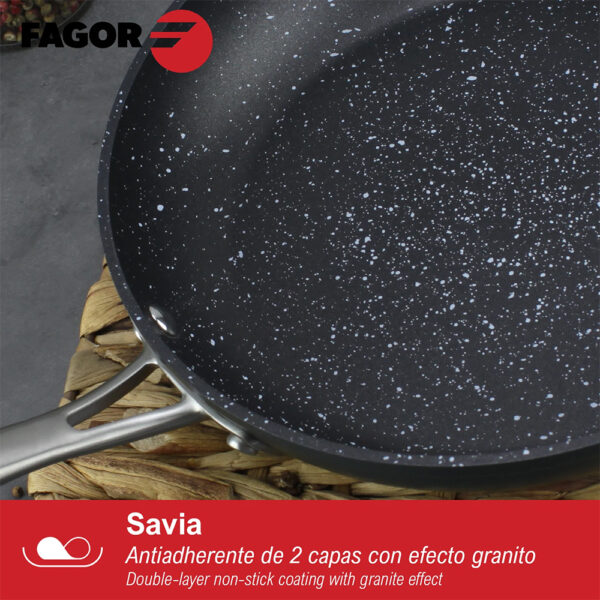 SARTEN ALUMINIO FORJADO SAVIA 28CM FAGOR - Image 4