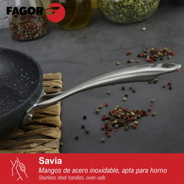 SARTEN ALUMINIO FORJADO SAVIA 28CM FAGOR - Image 5