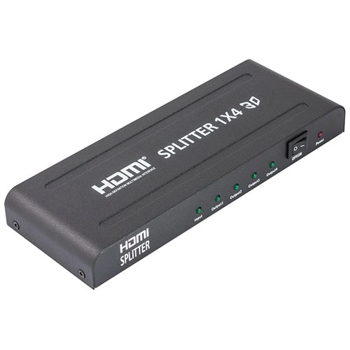 SPLITTER HDMI 1 ENTRADA 4 SALIDAS