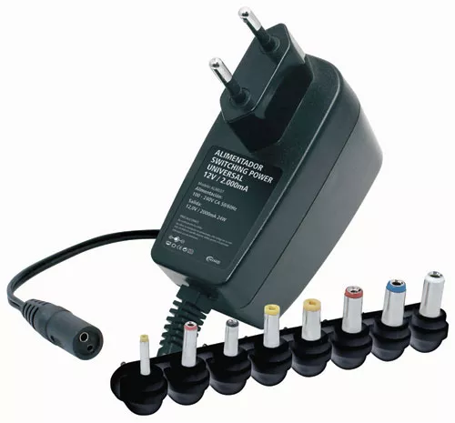 ALIMENTADOR UNIV. 12V 2.000mA 24W