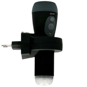 LINTERNA NEGRA LED RECARGABLE ALECTO