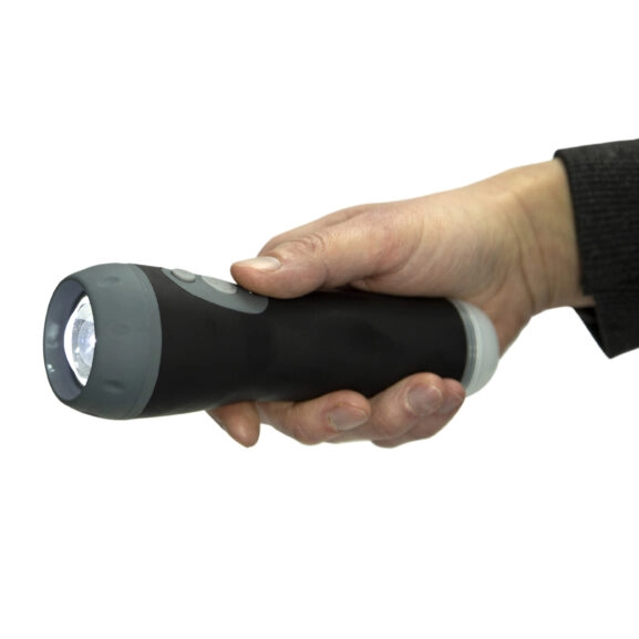 LINTERNA NEGRA LED RECARGABLE ALECTO - Image 4