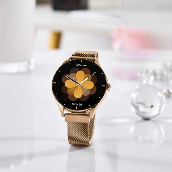 SMART WATCH AURA2 ORO ROSA HIFUTURE - Image 6