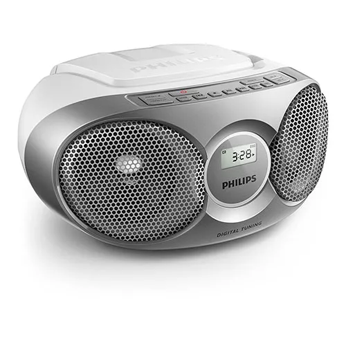 RADIO CD PLATA COMPACTO PHILIPS