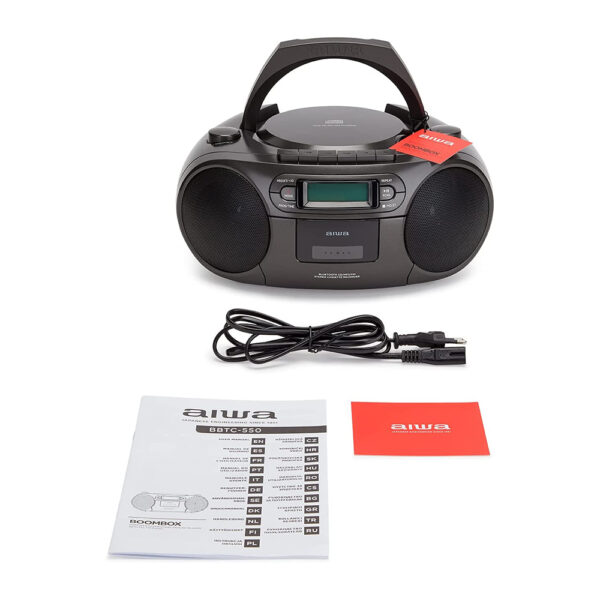 RADIO CASETE CD BLUETOOTH/USB NEGRO AIWA - Image 9