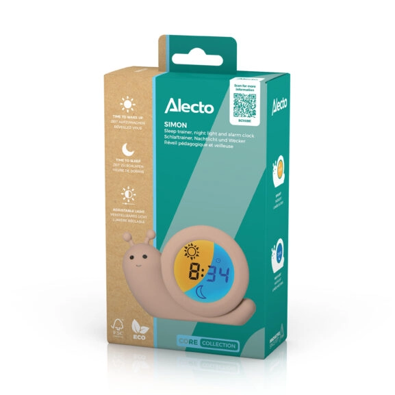 LUZ NOCTURNA DESPERTADOR CARACOL ALECTO - Image 10