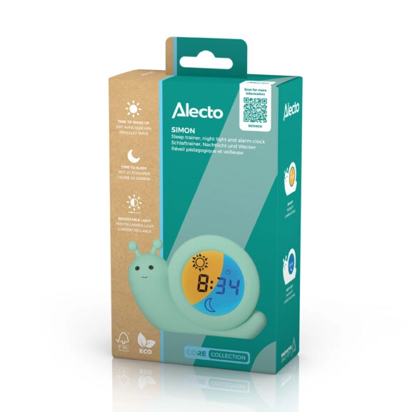 LUZ NOCTURNA DESPERTADOR CARACOL ALECTO - Image 10