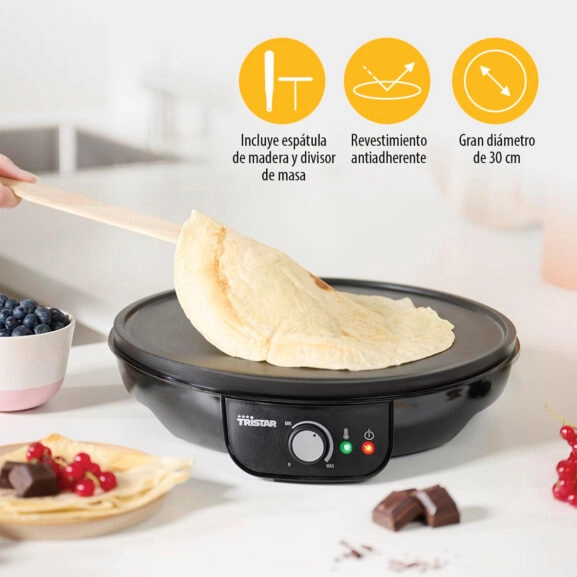 CREPERA 1200W 30CM DIAMETRO TRISTAR - Image 4