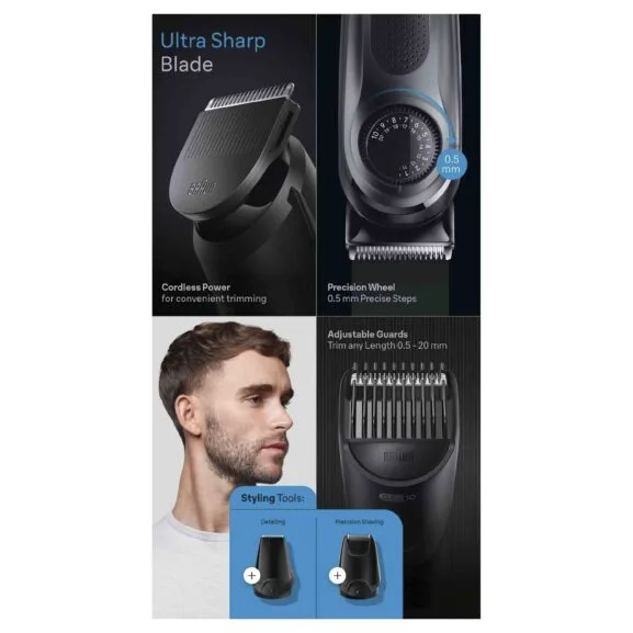 BARBERO PARA BARBA DE 2 DÍAS BRAUN - Imagen 3