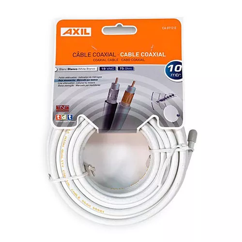 CABLE COAXIAL 19VATC BLANCO 10M ENGEL