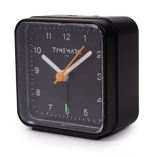 DESPERTADOR ANALÓGICO NEGRO TIMEMARK