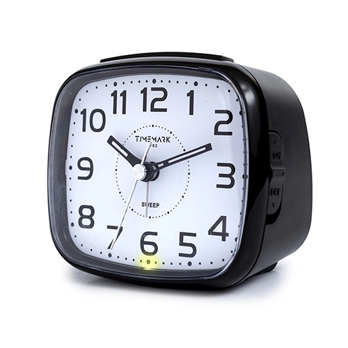 DESPERTADOR ANALÓGICO NEGRO TIMEMARK