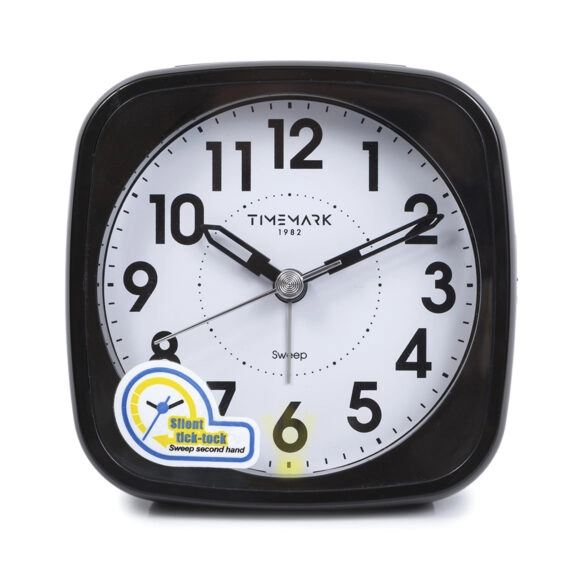 DESPERTADOR ANALÓGICO NEGRO TIMEMARK - Image 2