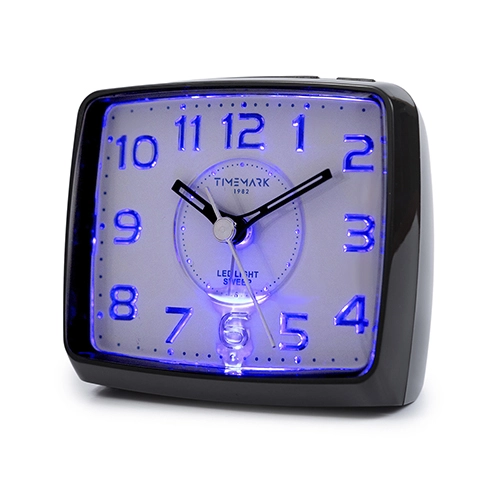 DESPERTADOR ANALÓGICO NEGRO TIMEMARK