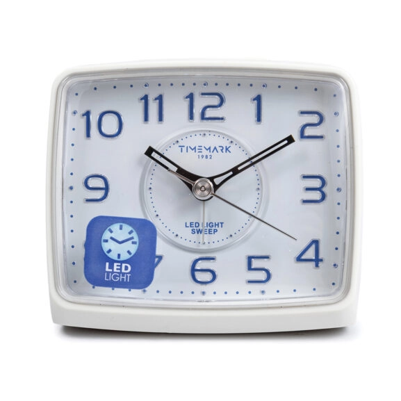 DESPERTADOR ANALÓGICO BLANCO TIMEMARK - Image 2