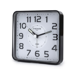 DESPERTADOR ANALÓGICO NEGRO TIMEMARK