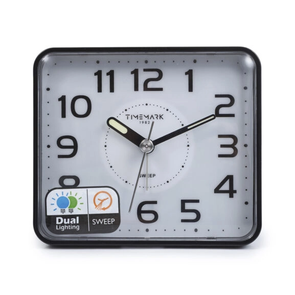 DESPERTADOR ANALÓGICO NEGRO TIMEMARK - Image 2