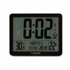 RELOJ DIGITAL ESTACIÓN METEOROLÓGICA