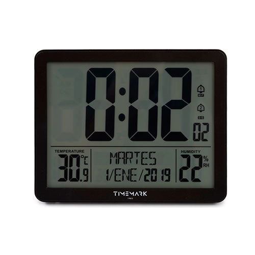 RELOJ DIGITAL ESTACIÓN METEOROLÓGICA