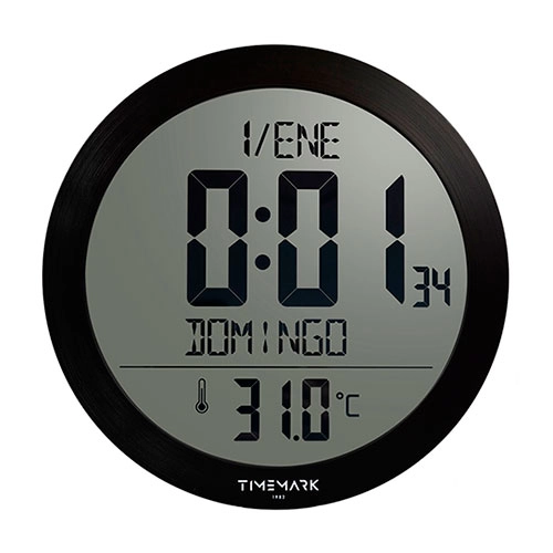 RELOJ DIGITAL ESTACIÓN METEOROLÓGICA