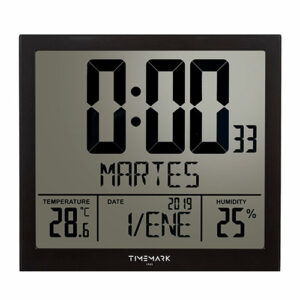RELOJ DIGITAL ESTACIÓN METEOROLÓGICA