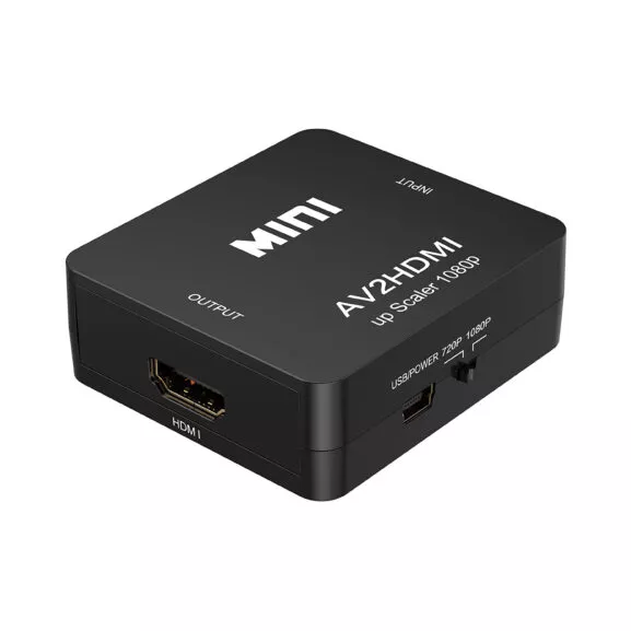 CONVERTIDOR SEÑAL AV 3xRCA A HDMI USB - Image 2