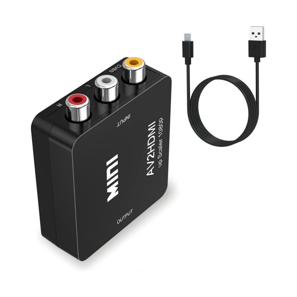 CONVERTIDOR SEÑAL AV 3xRCA A HDMI USB - Image 7