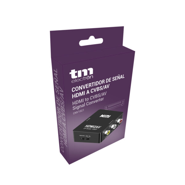 CONVERTIDOR SEÑAL HDMI A AV 3xRCA - Image 8