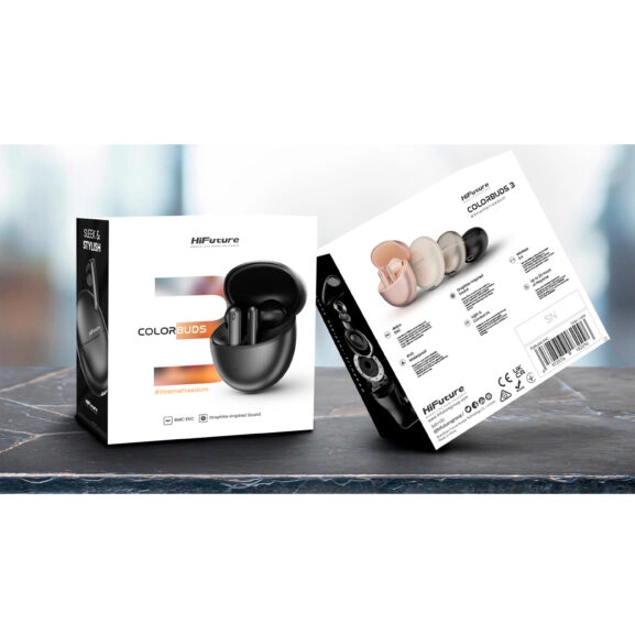 AURICULAR COLORBUDS3 TITANIO HIFUTURE - Image 9