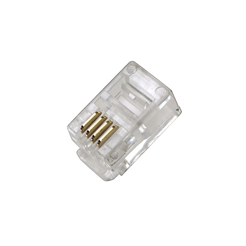 CONECTOR TELEFÓNICO RJ10 4VIAS 4CIRCUITO
