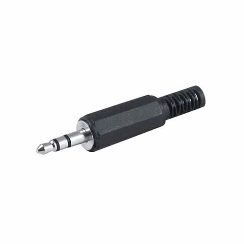 CONECTOR JACK MACHO D. 3.5MM. ESTÉREO