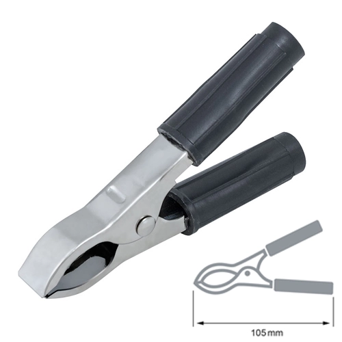 PINZA COCODRILO NEGRA 50A