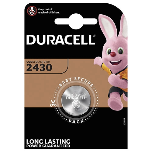 PILA LITIO BOTON 3V CR2430 DURACELL