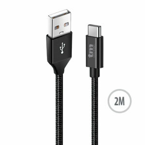 CONEXION USB A TIPO C 2.4A NYLON 2.0M
