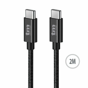 CONEXIÓN USB C A USB C 3.0A NYLON 2.0M