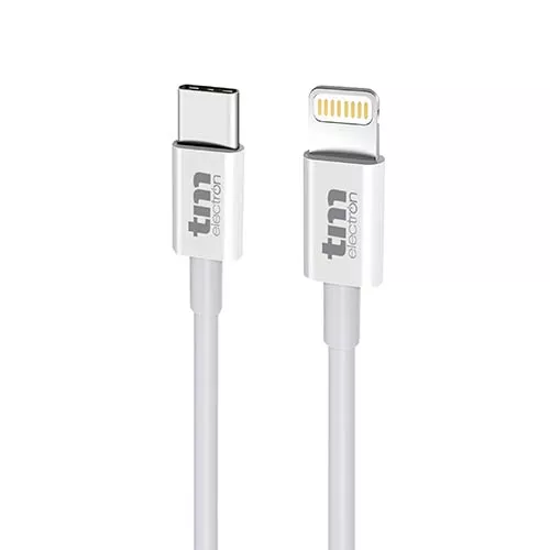 CONEXIÓN USB C LIGHTNING 3.0A PVC 1M