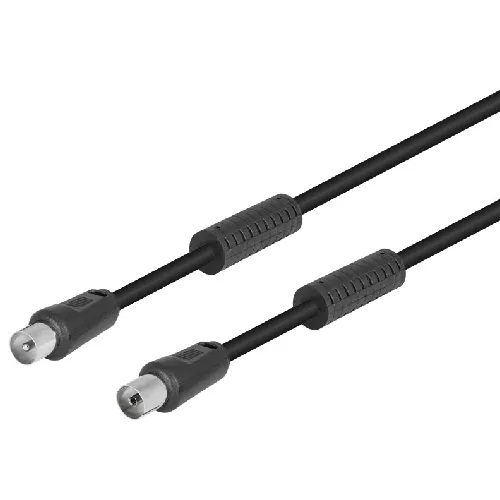 CONEXION ANT. NEGRO FERRITA 9.5MM 1.5M